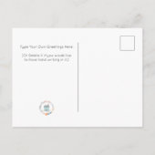 Carte Postale Chez Moi Tout Douillet Remerciements aux acheteurs (Dos)