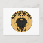 Carte Postale Chez Papa Bots, nous avons confiance (Devant)