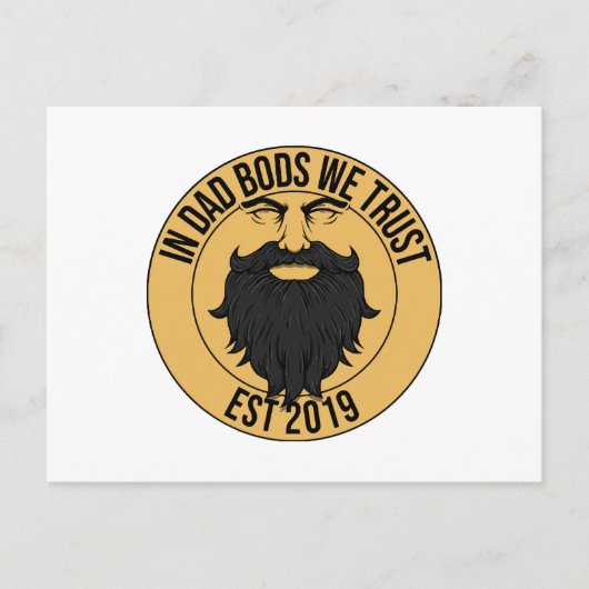 Carte Postale Chez Papa Bots, nous avons confiance (Devant)