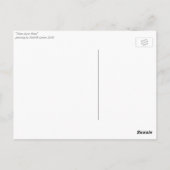 Carte Postale Chez Soi Douillet (Dos)