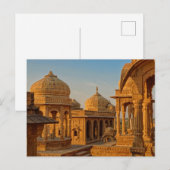 Carte Postale Chhatris de Bada Bagh (Devant / Derrière)