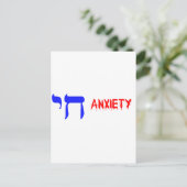 CARTE POSTALE CHI ANXIETY (Debout devant)