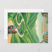 Carte postale Chiang Mai (Devant / Derrière)