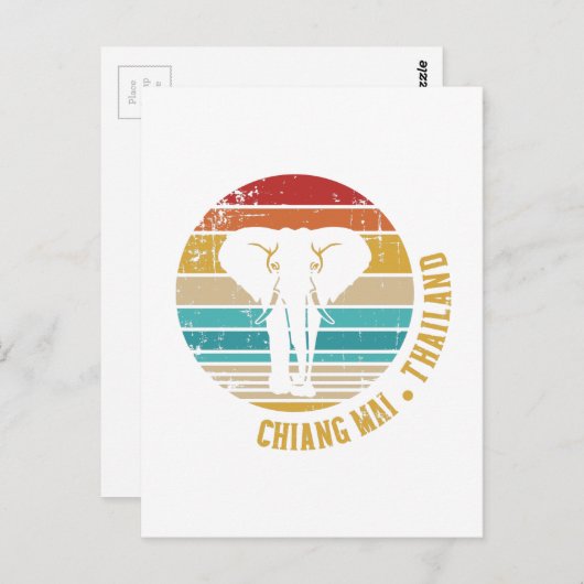 Carte Postale Chiang Mai (Devant / Derrière)