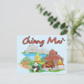 Carte Postale Chiang Mai, Thaïlande (Debout devant)