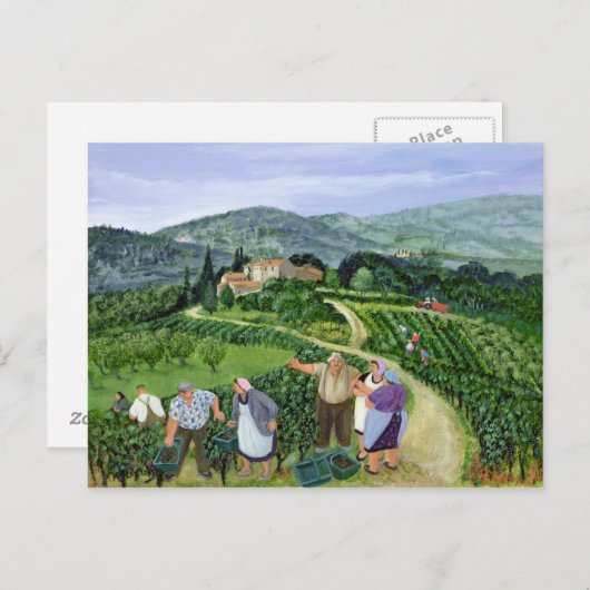 Carte Postale Chianti Classico Villa Trasqua (Devant / Derrière)