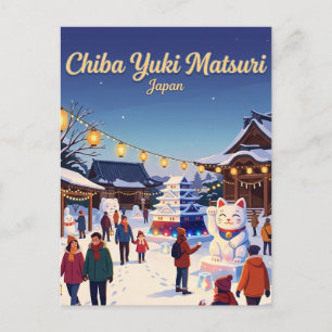 Carte Postale Chiba Yuki Matsuri Japon