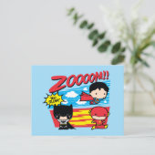 Carte Postale Chibi Batman Trop Lent ! (Debout devant)