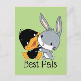 Carte Postale Chibi DAFFY DUCK™ & BUGS BUNNY™