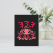 Carte Postale Chibi Devil - 333 Seulement le mal moitié du temps (Debout devant)