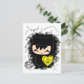 Carte Postale Chibi Kitty (Debout devant)