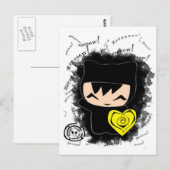 Carte Postale Chibi Kitty (Devant / Derrière)