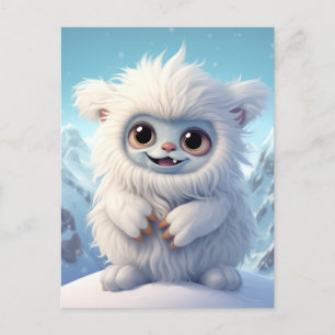 Carte postale Chibi Yeti