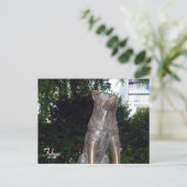 Carte Postale chibuya hachiko (Debout devant)