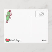 Carte postale chic (Dos)