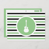 Carte Postale Chic Acoustique (Devant / Derrière)