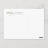 Carte postale Chic Faux Gold Gemstone Jewelry Desi (Dos)