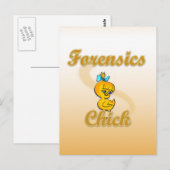 Carte Postale Chic forensique (Devant / Derrière)