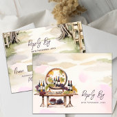 Carte Postale Chic Grapevine Winery Mariage rustique RSVP