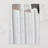 Carte Postale chic hardcover witwhite (Devant)