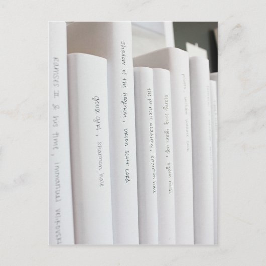 Carte Postale chic hardcover witwhite (Devant)