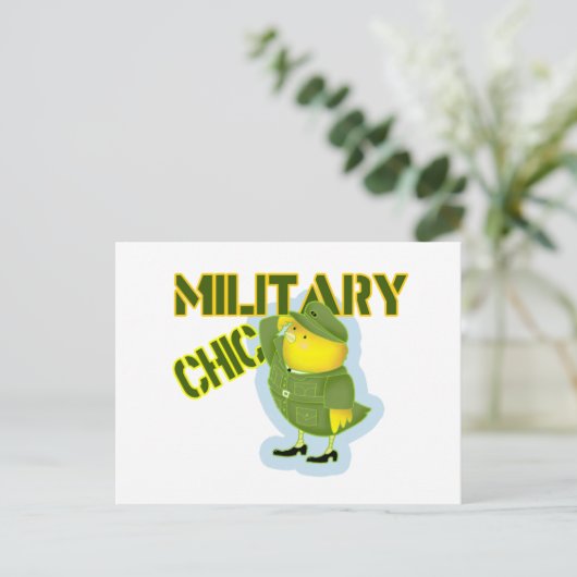 Carte Postale Chic militaire (Debout devant)