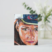 Carte Postale chica guapa (Debout devant)