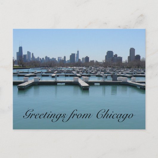 Carte Postale chicago (Devant)