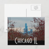 Carte Postale chicago (Devant / Derrière)