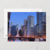 CARTE POSTALE CHICAGO (Devant / Derrière)