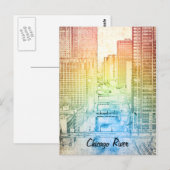 Carte Postale Chicago (Devant / Derrière)