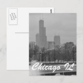 Carte Postale chicago (Devant / Derrière)