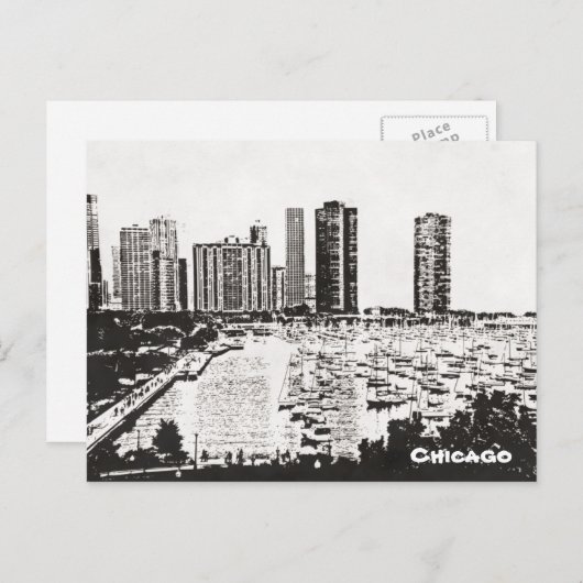 Carte postale Chicago (Devant / Derrière)
