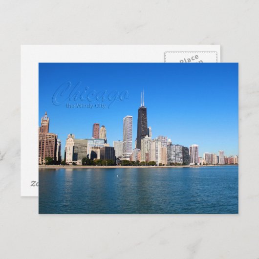 Carte Postale Chicago (Devant / Derrière)