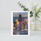 Carte postale Chicago (Debout devant)