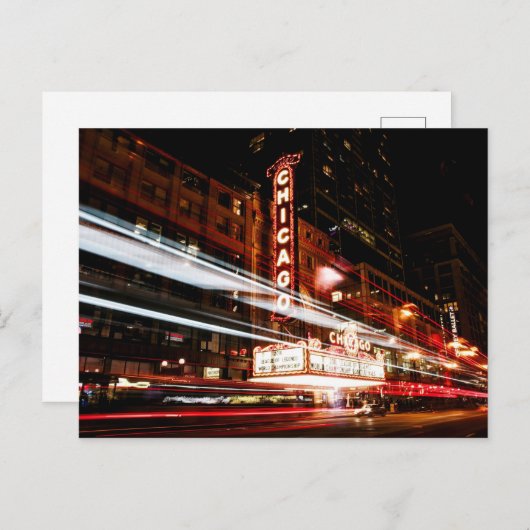 Carte Postale Chicago (Devant / Derrière)