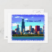 Carte Postale Chicago (Devant / Derrière)
