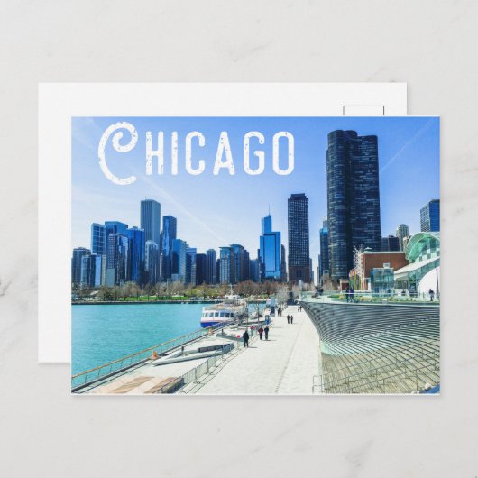 Carte postale Chicago (Devant / Derrière)