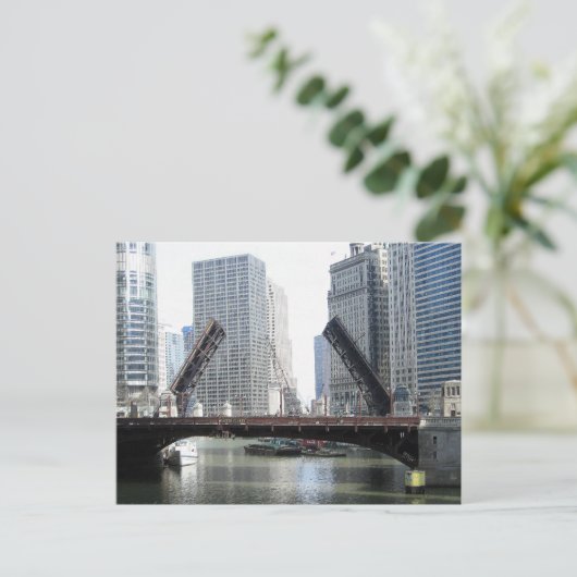 Carte Postale Chicago (Debout devant)