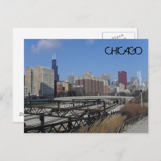 Carte Postale Chicago (Devant / Derrière)
