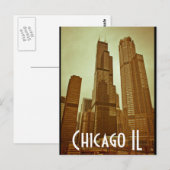 Carte Postale chicago (Devant / Derrière)