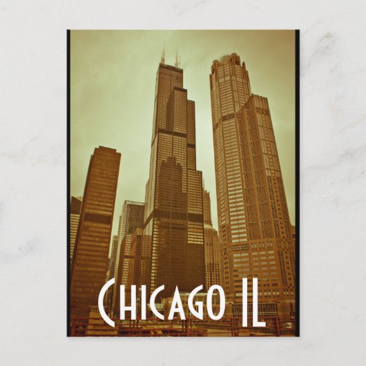 Carte Postale chicago (Devant)