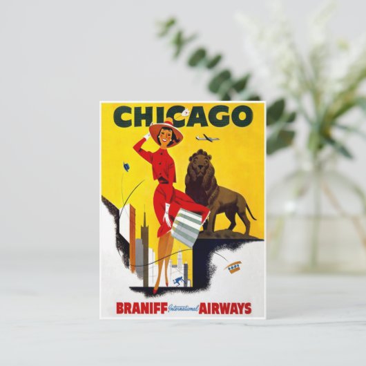 Carte Postale Chicago (Debout devant)