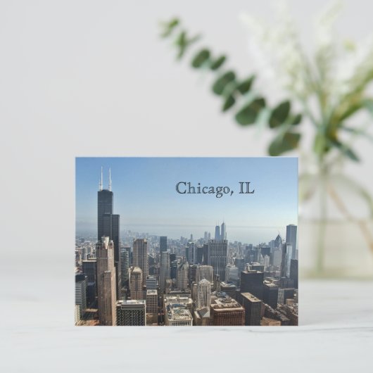 Carte postale Chicago (Debout devant)
