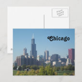 Carte Postale Chicago (Devant / Derrière)