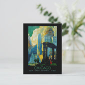 Carte Postale Chicago (Debout devant)