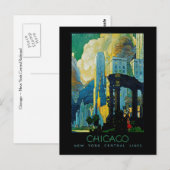 Carte Postale Chicago (Devant / Derrière)