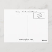 Carte Postale Chicago (Dos)