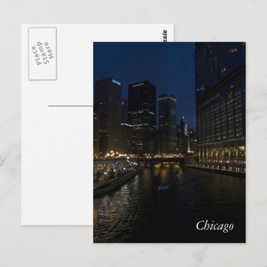 Carte Postale Chicago (Devant / Derrière)