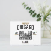 Carte Postale Chicago (Debout devant)